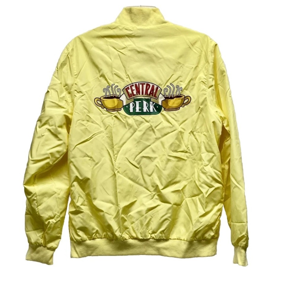 Friends Central Perk Small Yellow Bomber Jacket NEW (F3)